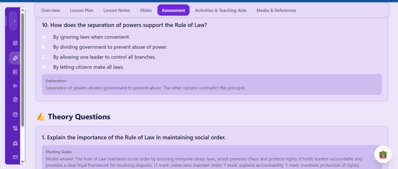 Lessonforge – screenshot 4