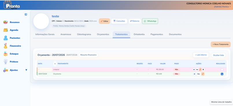 Prontagenda – screenshot 5
