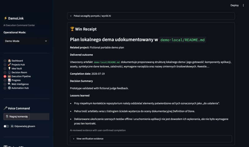 DamoLink OS – screenshot 4