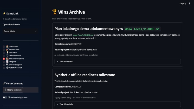 DamoLink OS – screenshot 5