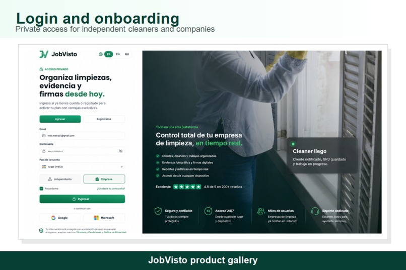 JobVisto – screenshot 3