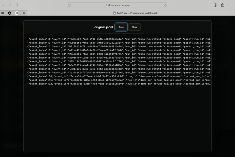 ForkTrace – screenshot 5