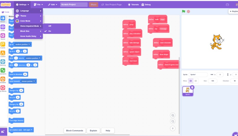 Scratch BrightBlocks – screenshot 4