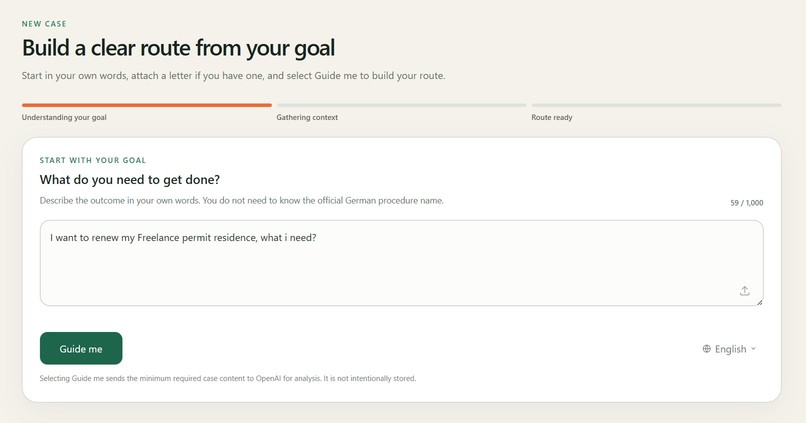 BurgerMapper, Berlin Bureaucracy Navigator – screenshot 1