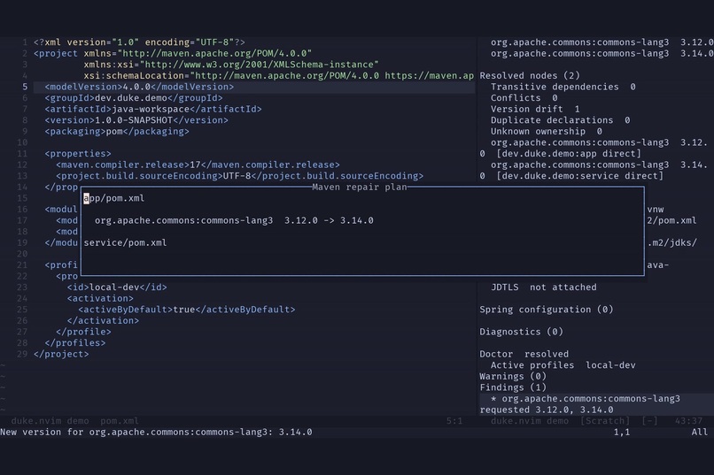 duke.nvim – screenshot 4