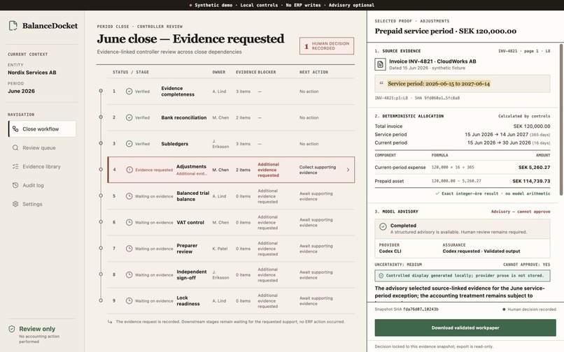 BalanceDocket – screenshot 3
