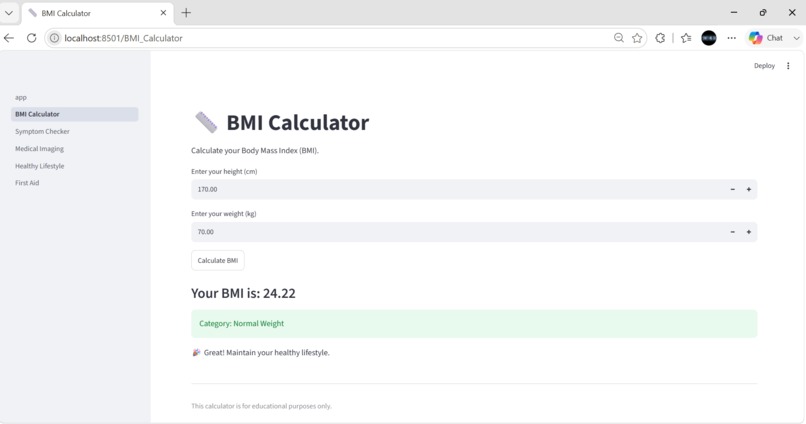 AI Health Assistant – screenshot 2