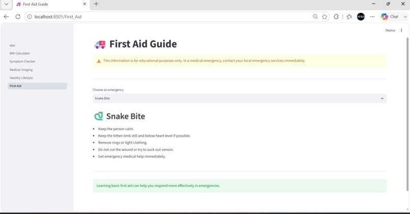 AI Health Assistant – screenshot 6