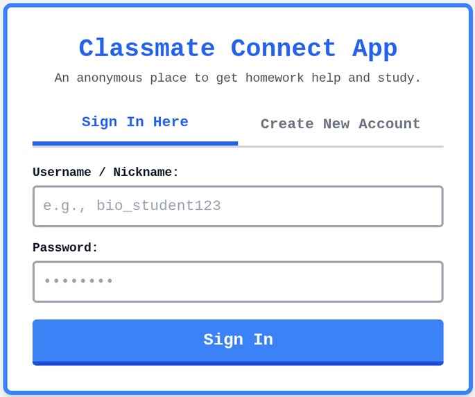 PeerBeacon - Anonymous Peer to Peer Academic Aid – screenshot 1