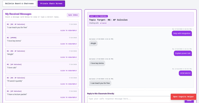 PeerBeacon - Anonymous Peer to Peer Academic Aid – screenshot 4