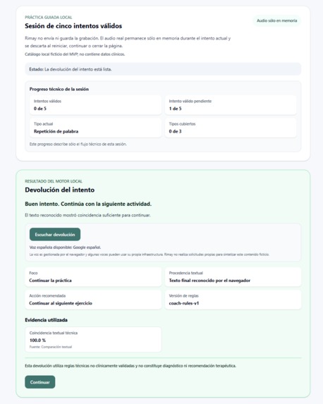 Rimay Adaptive Voice Coach – screenshot 6