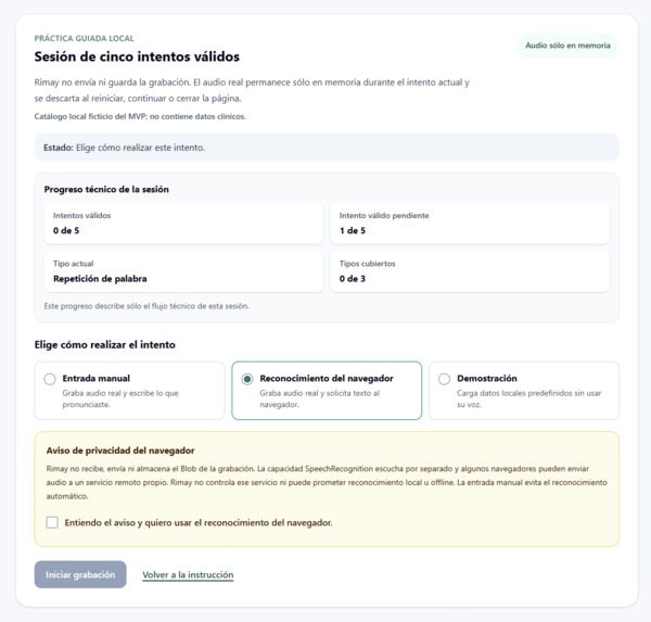 Rimay Adaptive Voice Coach – screenshot 7