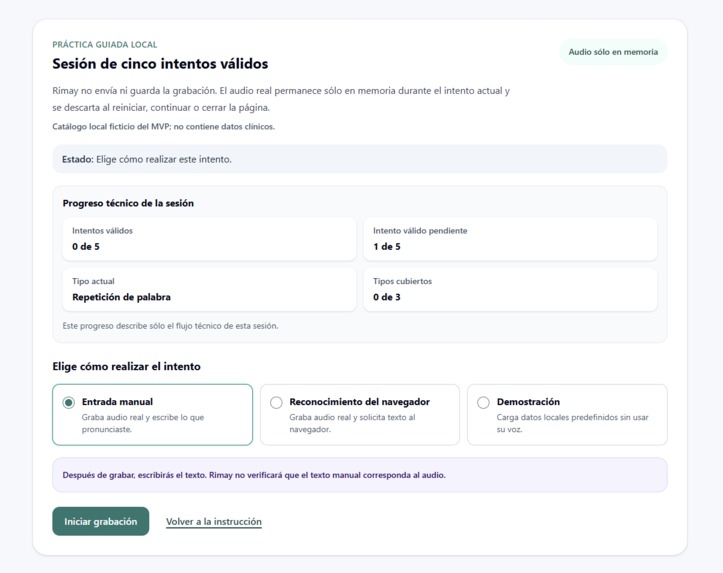 Rimay Adaptive Voice Coach – screenshot 8