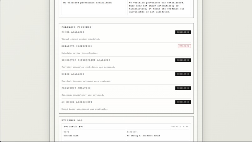 DeepLence – screenshot 2