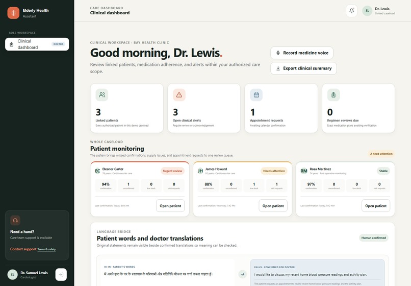 Elderly Health Assistant (EHA) – screenshot 4