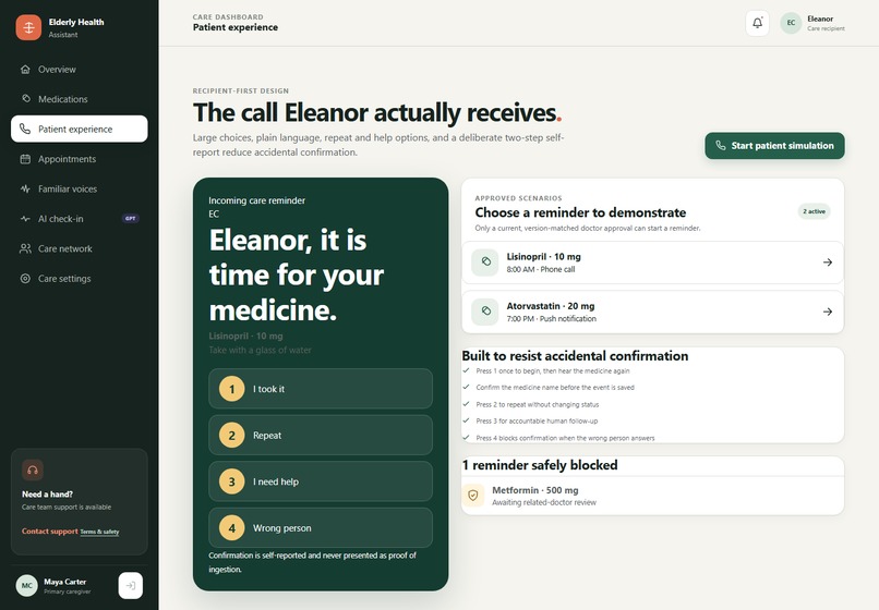 Elderly Health Assistant (EHA) – screenshot 8