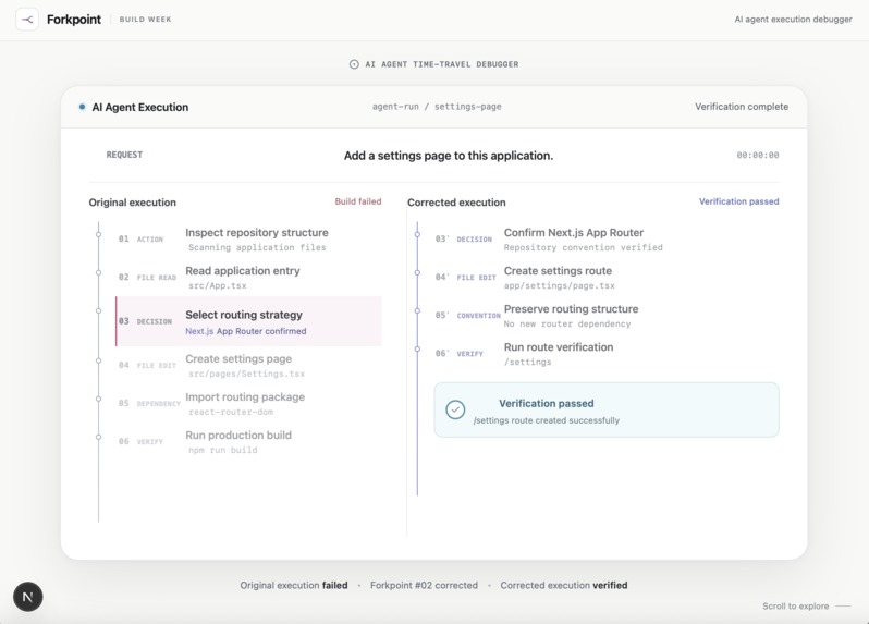 Forkpoint – screenshot 1