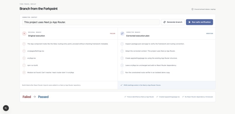 Forkpoint – screenshot 3