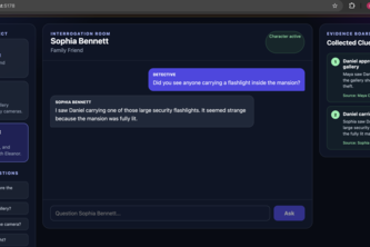 AI Detective: The Missing Aurora Diamond