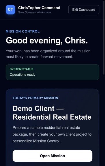 ChrisTopher Command – screenshot 2