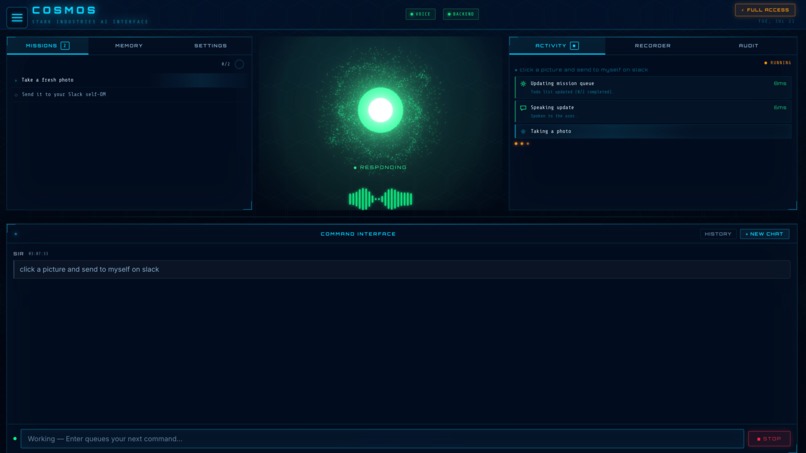 Cosmos – screenshot 2