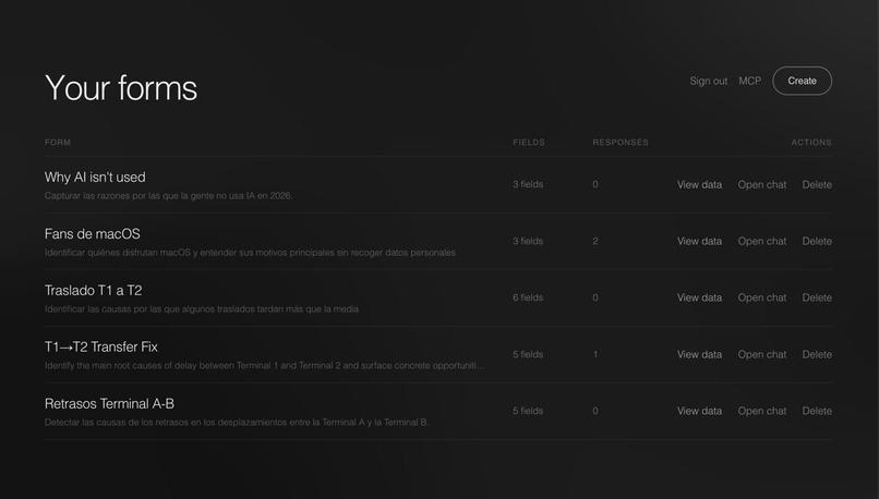 Don’tTypeTheForm – screenshot 1
