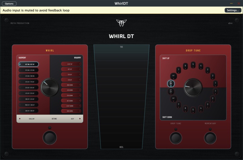Digitech Whammy pedal emulation – screenshot 1