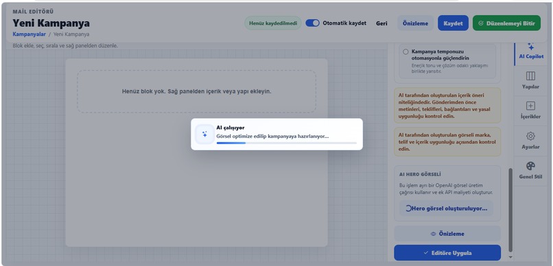 MailMarketing AI Campaign Copilot – screenshot 1