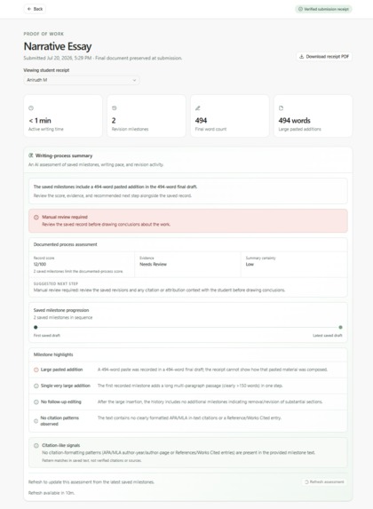 trace – screenshot 6