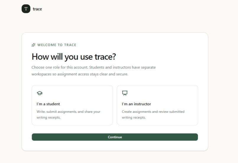 trace – screenshot 2
