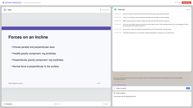 Reta – screenshot 2
