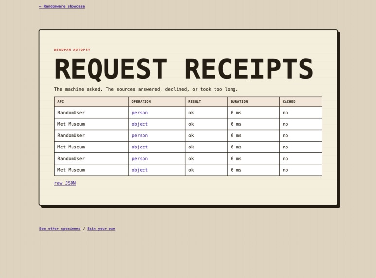 Randomware – screenshot 3