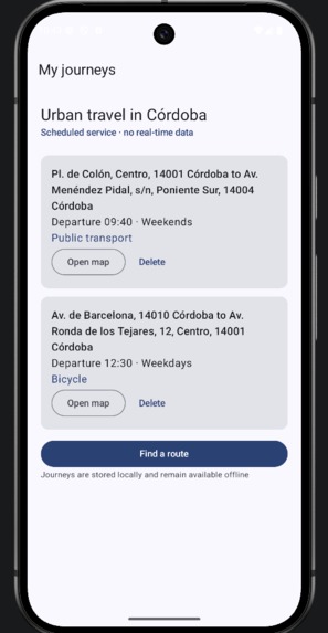 Córdoba Connect: Smart Multimodal Mobility – screenshot 5