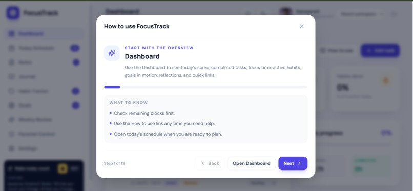 focustrack – screenshot 14