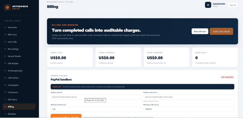 Netbrowse Voice  (AI Powered IP PBX) – screenshot 6