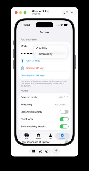 OpenAI for Foundation Models – screenshot 8
