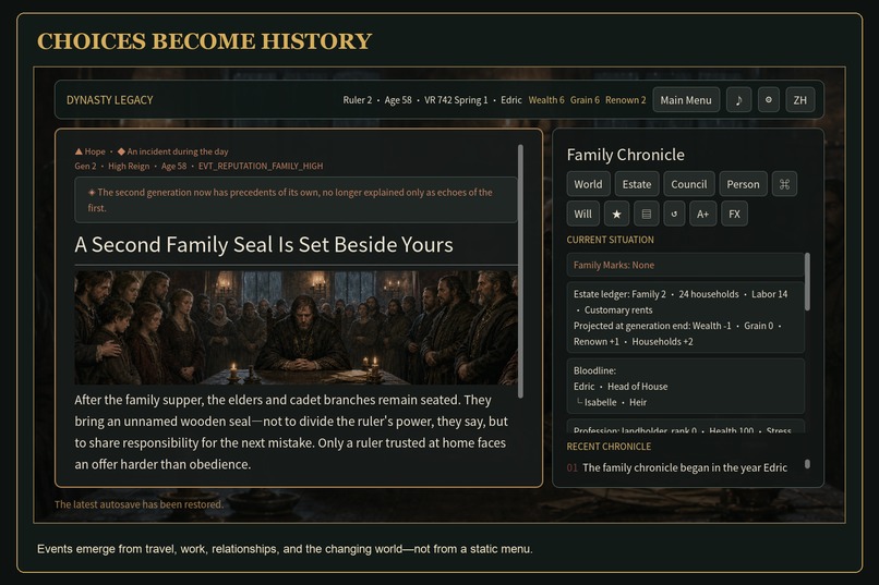 Dynasty Legacy – screenshot 2