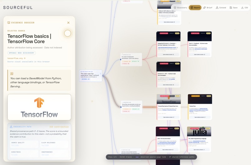 Sourceful - Truth Modelling in Your Pocket – screenshot 3