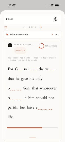 Verse Victory – screenshot 2