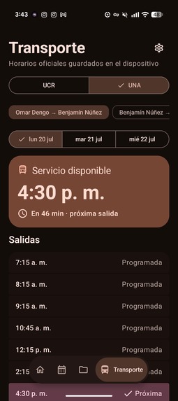 Mi-CampusCR – screenshot 1