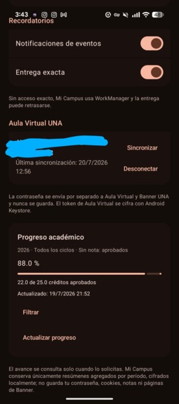 Mi-CampusCR – screenshot 5
