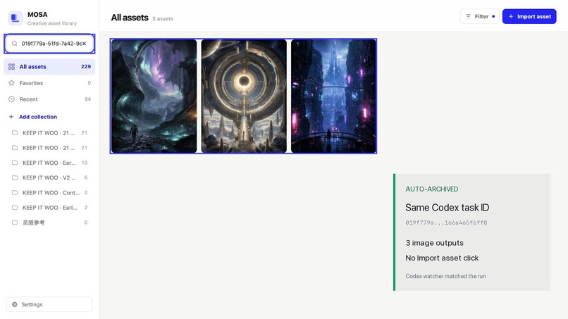 MOSA – screenshot 1