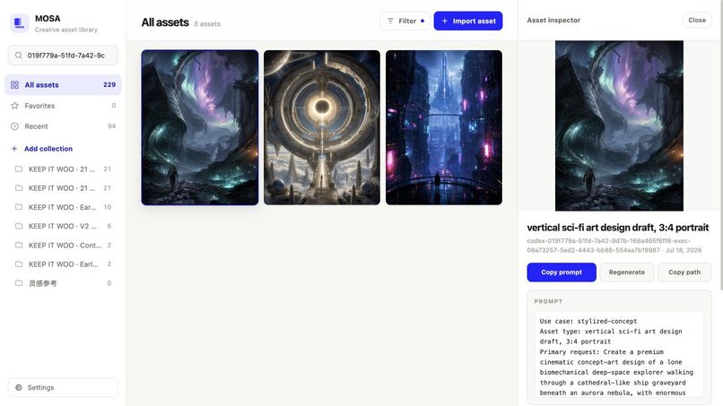 MOSA – screenshot 2
