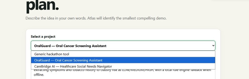Atlas - AI Build Teammate for Hackathons – screenshot 9