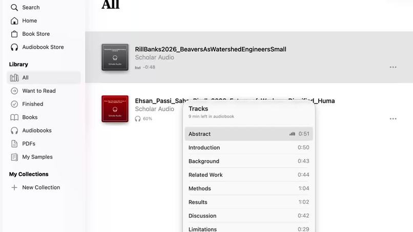 ScholarAudio – screenshot 3