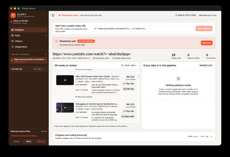 Clippy – screenshot 1