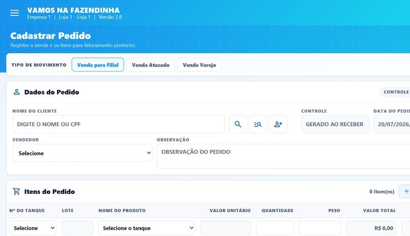 Sitema Fazenda Web  - Gestão Integrada para Psicutura – screenshot 2