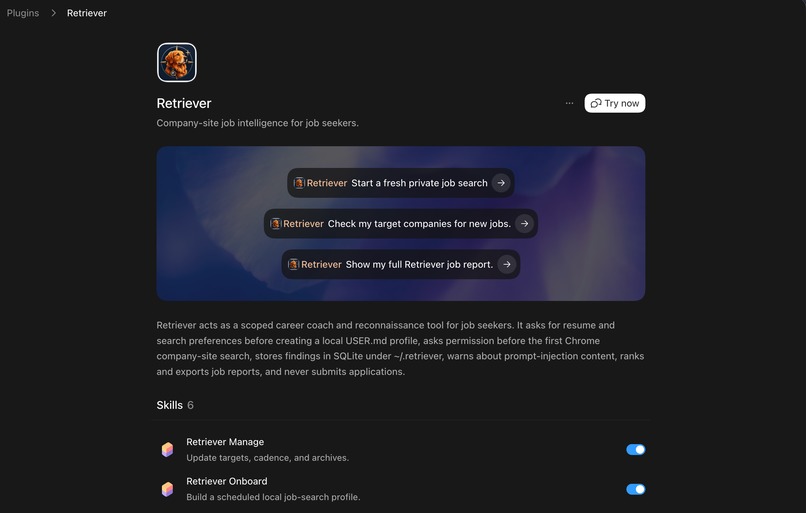 Retriever – screenshot 5