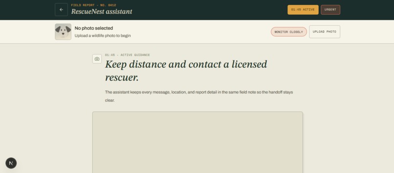 RescueNest – screenshot 2