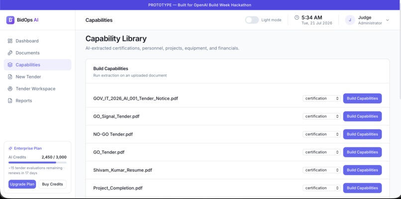 BidOps AI – screenshot 4